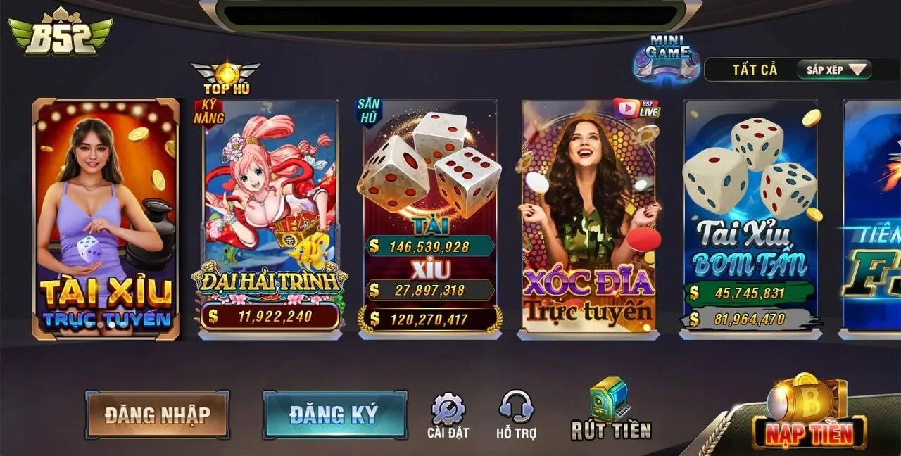 Đánh giá đặc điểm nổi bật của cổng game B52 Club