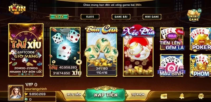 Cổng game Iwin