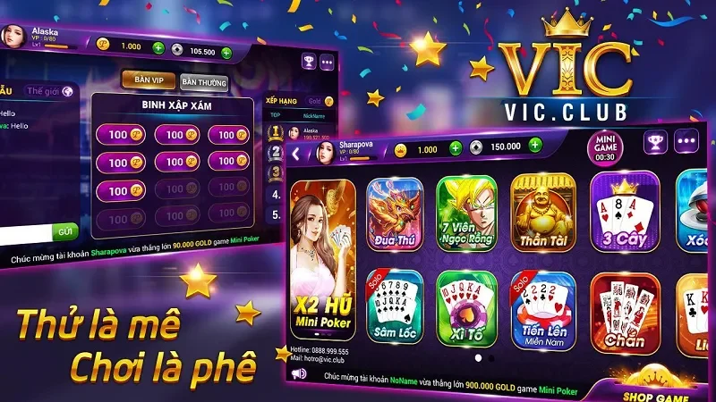 Cổng game Vic Club