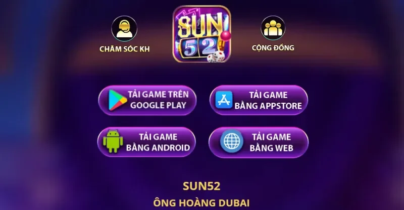 Hướng dẫn cách tải app Sun52 xuống smartphone 