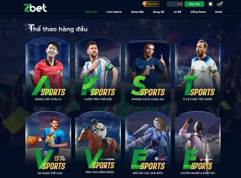 Cá cược thể thao Zbet